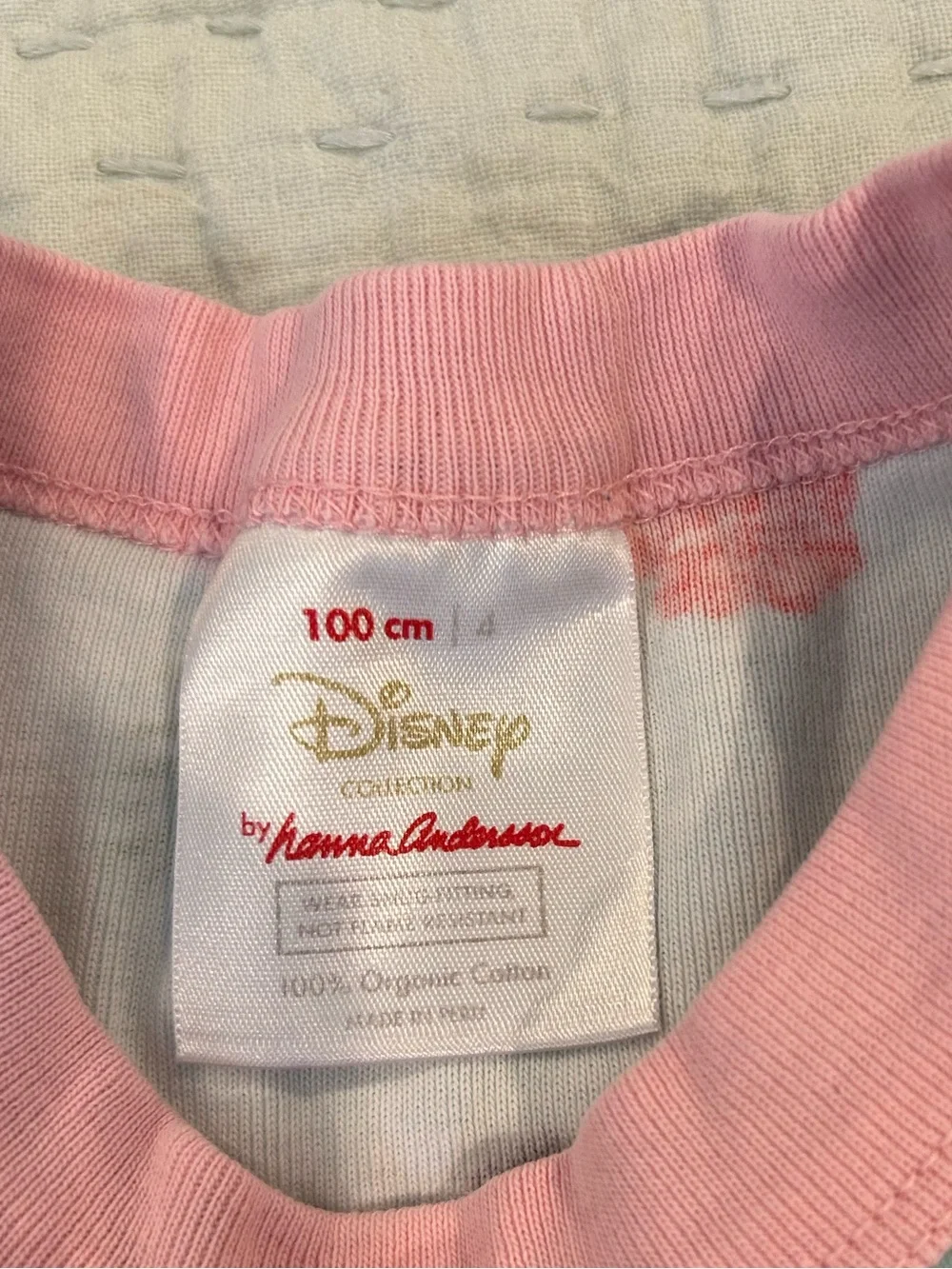 Hanna Andersson Disney Pajamas. Size 4.